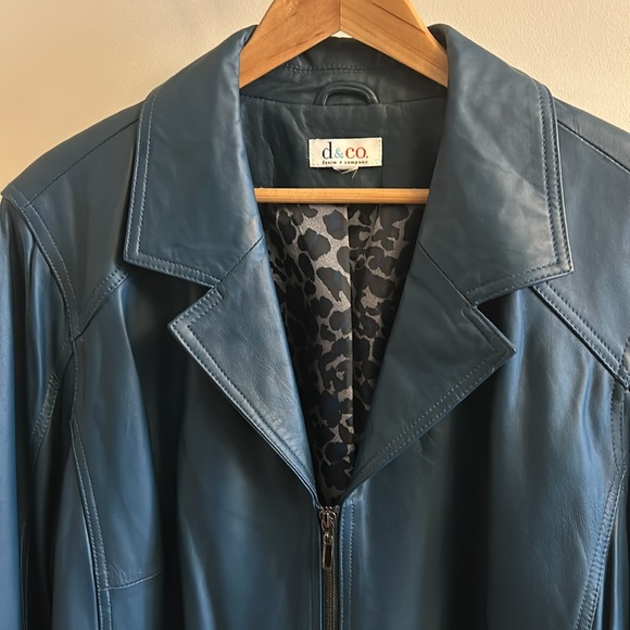 Denim&Company Leather Jacket - Picture 4 of 10